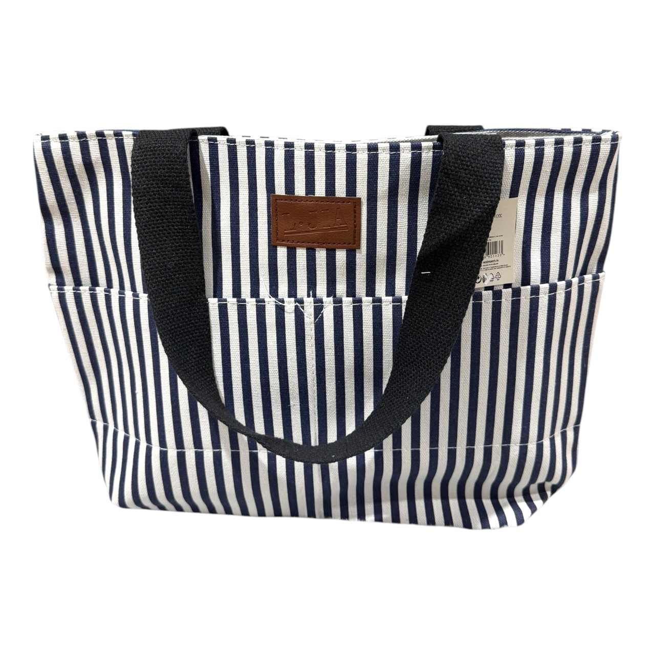 Geanta Plaja Textil cu model si fermoar, 41x34x12 cm - imagine 4