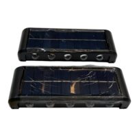 Lampa Solara Perete (Gard) 10 leduri, 2 bucati