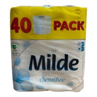 Milde Hartie Igienica Premium Sensitive, 40 role