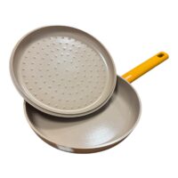 Origini Chef Nicolai Tand, Tigaie cu capac din aluminiu turnat, 26x5 cm