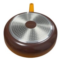 Origini Chef Nicolai Tand, Tigaie cu capac din aluminiu turnat, 26x5 cm