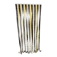 Perdea usa (insecte) din PVC dantelata cu fasii colorate, 90x205 cm