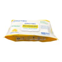Protec Servetele umede multisuprafete uscare rapida, (Lamaie) 100 bucati
