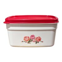 Rose Cutie Alimente cu capac si decor floral, 1.7 litri