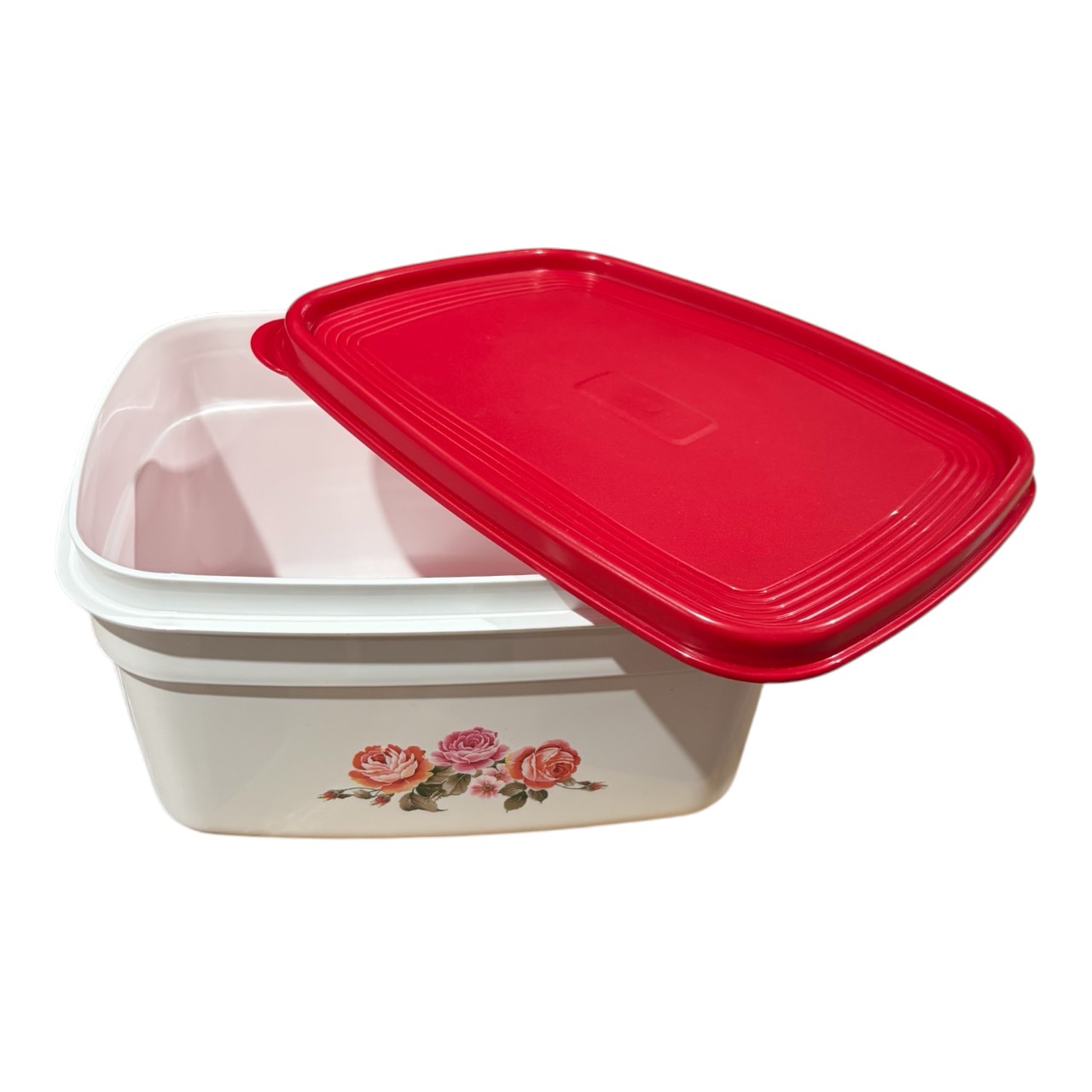Rose Cutie Alimente cu capac si decor floral, 1.7 litri - imagine 2