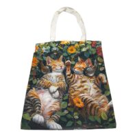 Sacosa Textil cu model si fermoar, 35x40 cm