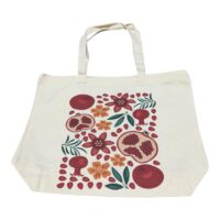 Sacosa Textil cu model si fermoar, 46x36x11 cm