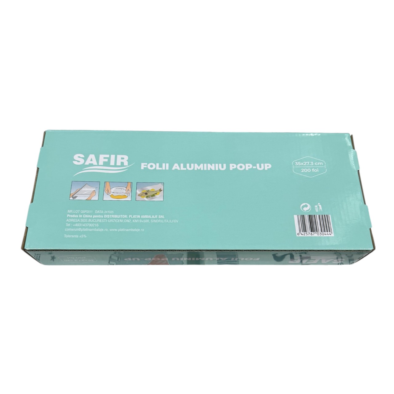 Safir Folie aluminiu Pop Up 35 x 27.3, 200 foi - imagine 3