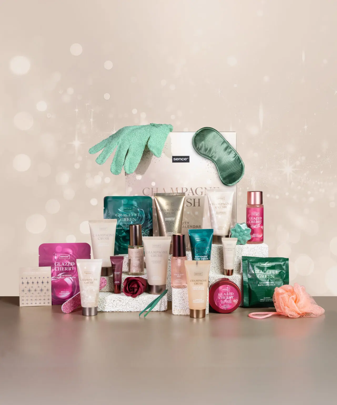 Sence Calendar Advent (Femei) Champagne Crush, 24 piese - imagine 4