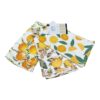 Set 3 Prosop bucatarie bumbac colorate diverse decoruri (Fructe), 30x55 cm