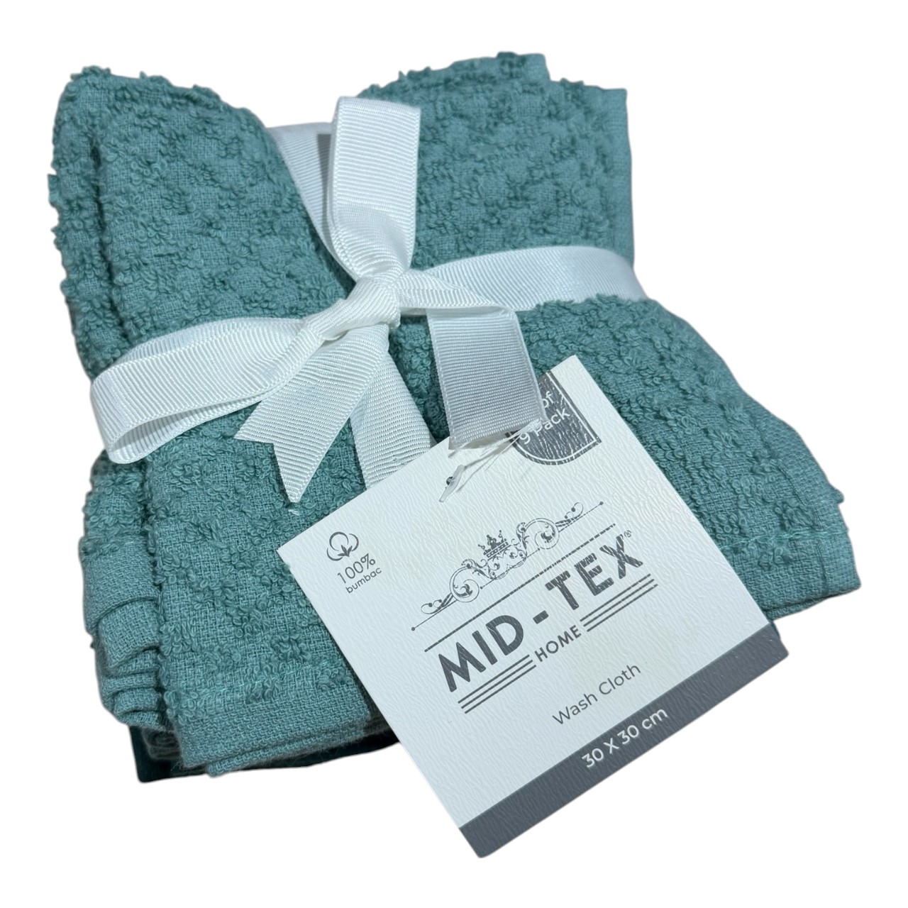 Set 9 Prosop bucatarie bumbac (Vernil), 30x30 cm - imagine 2