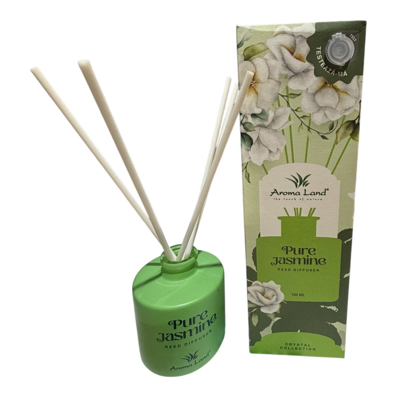 Aroma Land Odorizant, Diffuser Camera cu Betisoare (Pure Jasmine), 100 ml