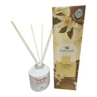 Aroma Land Odorizant, Diffuser Camera cu Betisoare (Vanilla Latte), 100 ml