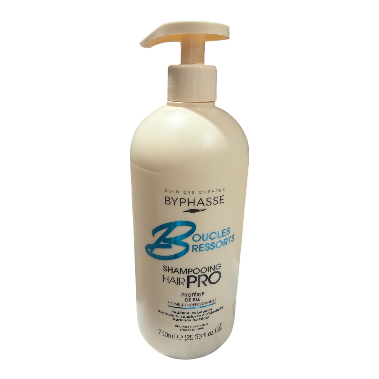 Byphasse Sampon cu pompita (Curly), 750 ml