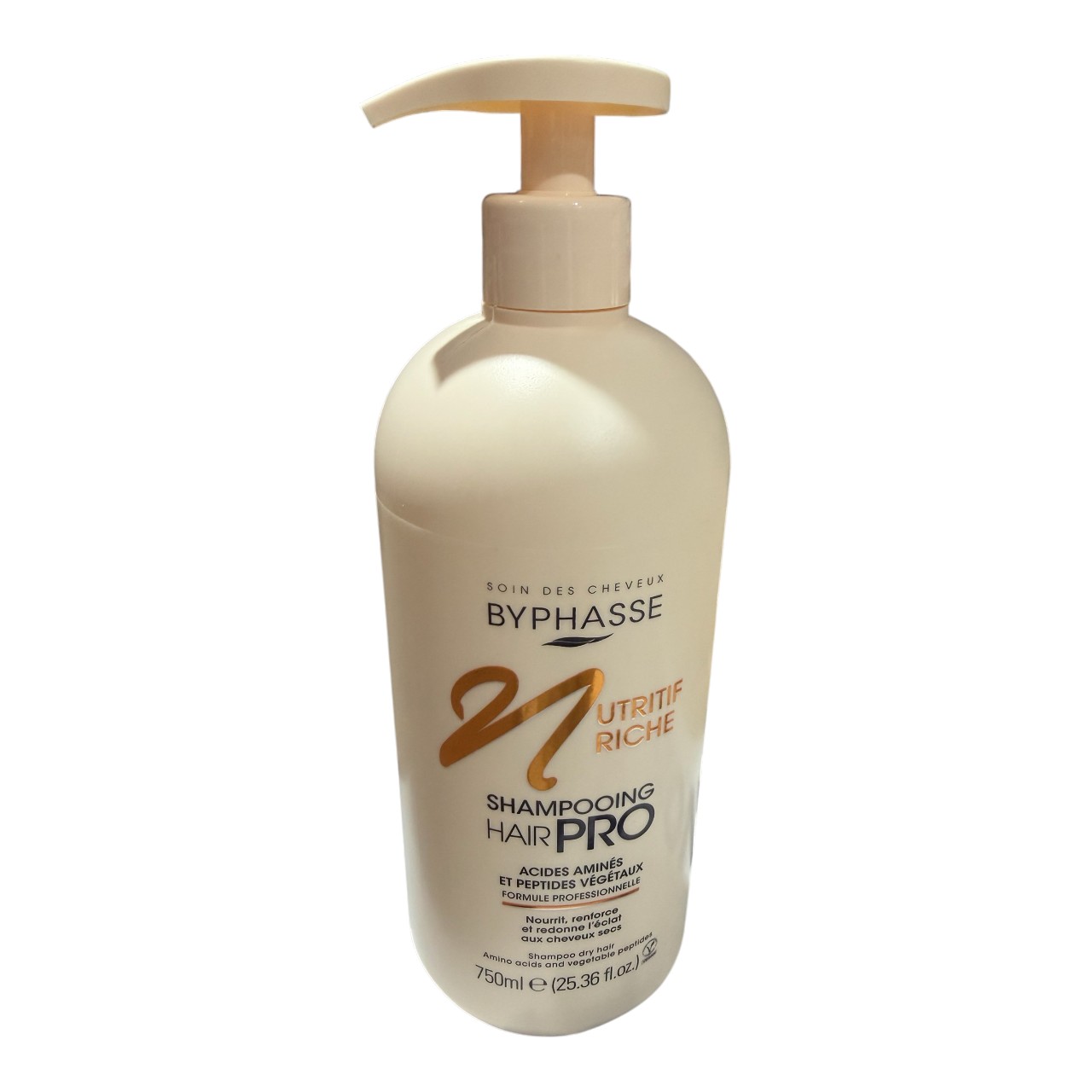 Byphasse Sampon cu pompita (Nutritiv Riche), 750 ml
