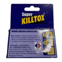 Killtox Banda muste adeziva, 4 bucati