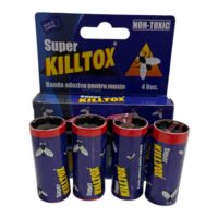 Killtox Banda muste adeziva, 4 bucati
