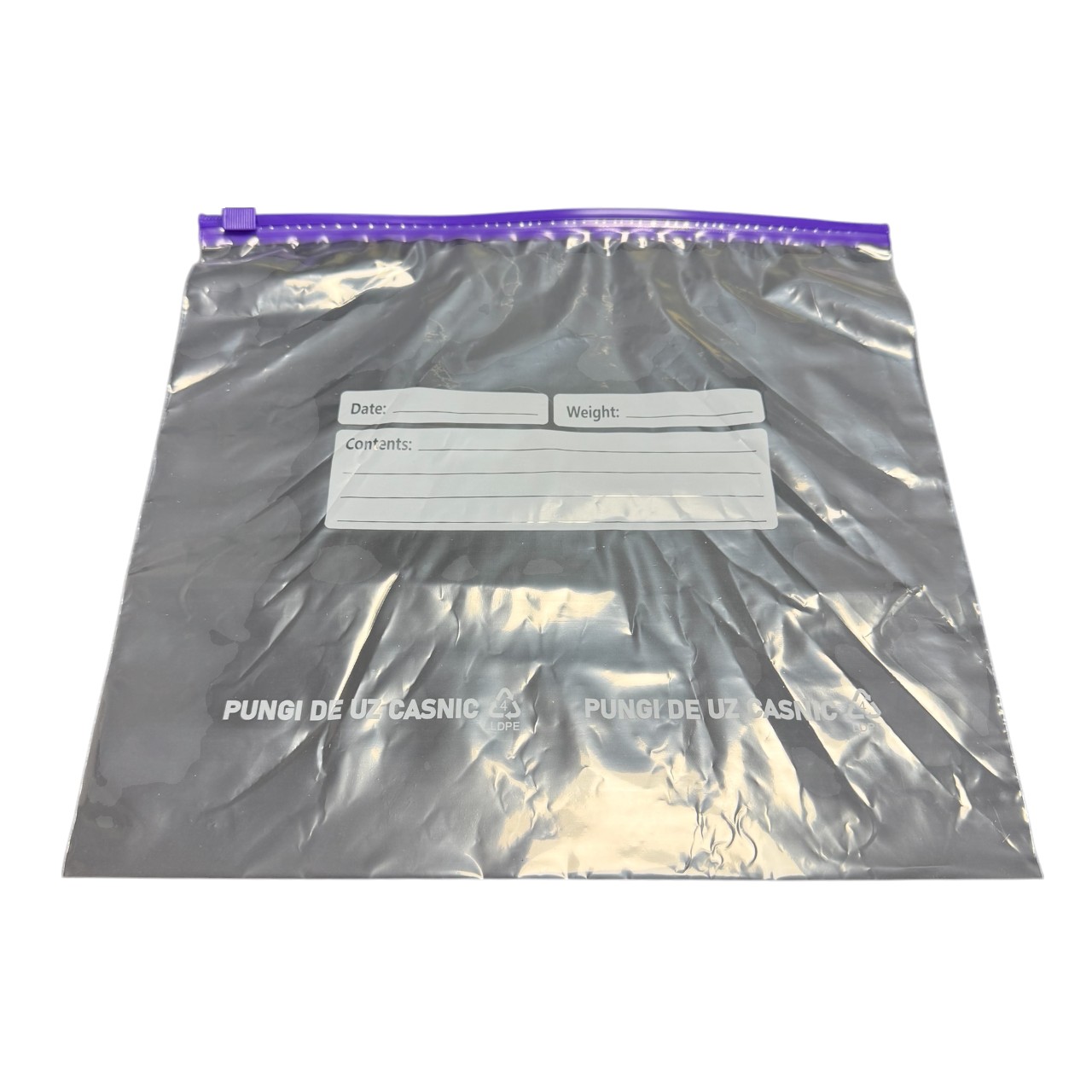 Luxia Pungi alimentare cu fermoar ziplock 3 litri, 10 buc - imagine 3