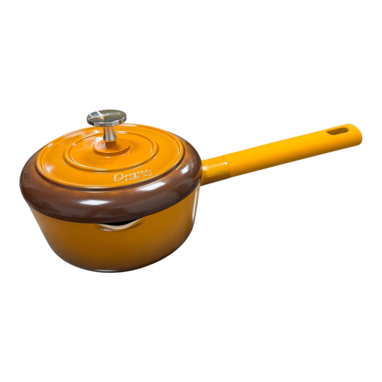 Origini Chef Nicolai Tand, Cratita cu capac si coada din aluminiu turnat (18x8.5 cm), 1.8 litri