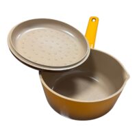 Origini Chef Nicolai Tand, Cratita cu capac si coada din aluminiu turnat (18x8.5 cm), 1.8 litri