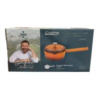 Origini Chef Nicolai Tand, Cratita cu capac si coada din aluminiu turnat (18x8.5 cm), 1.8 litri