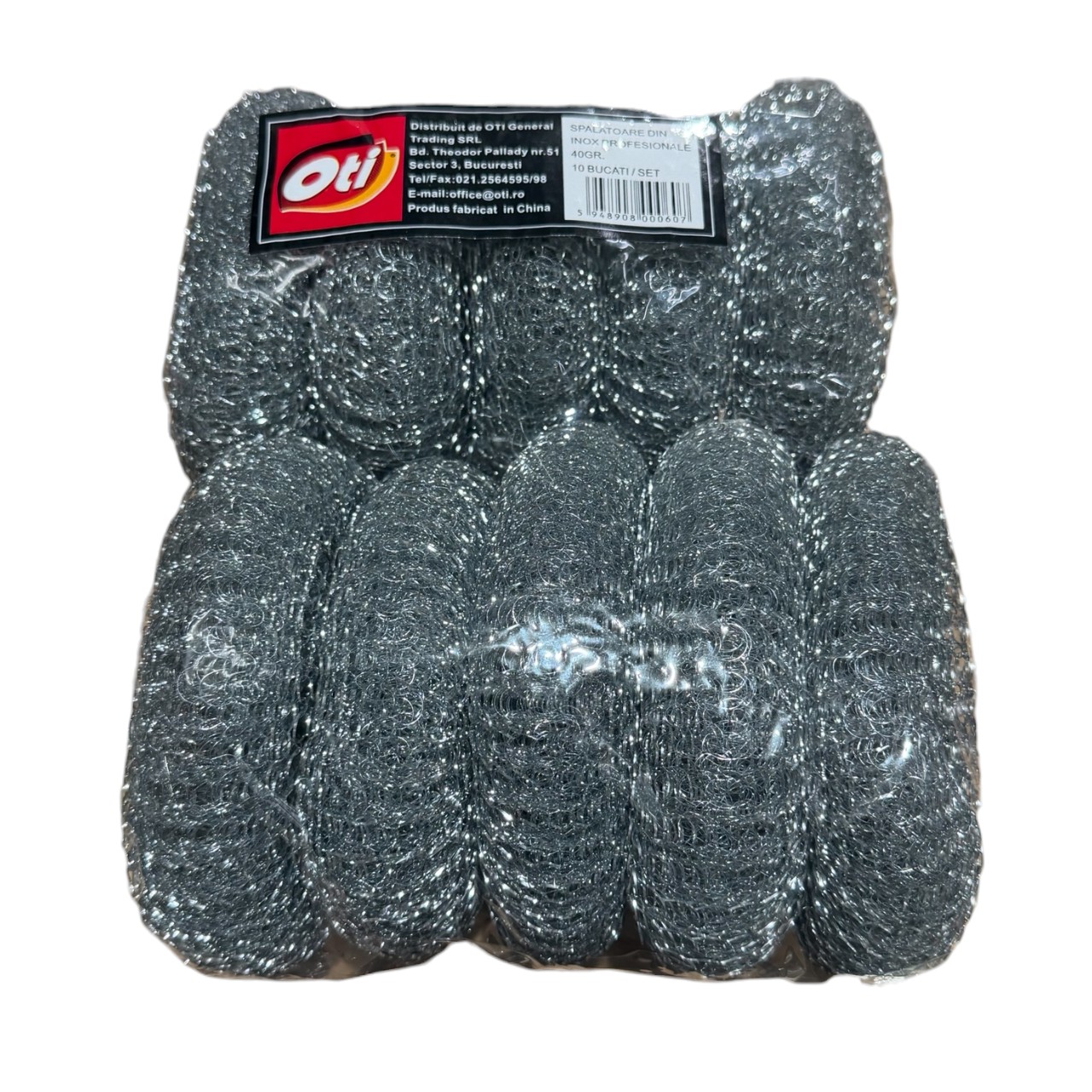 Oti Burete Inox (sarma) pentru vase, 10 bucati