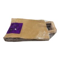 Punga de hartie cu maner (22x10x28 cm), 25 bucati