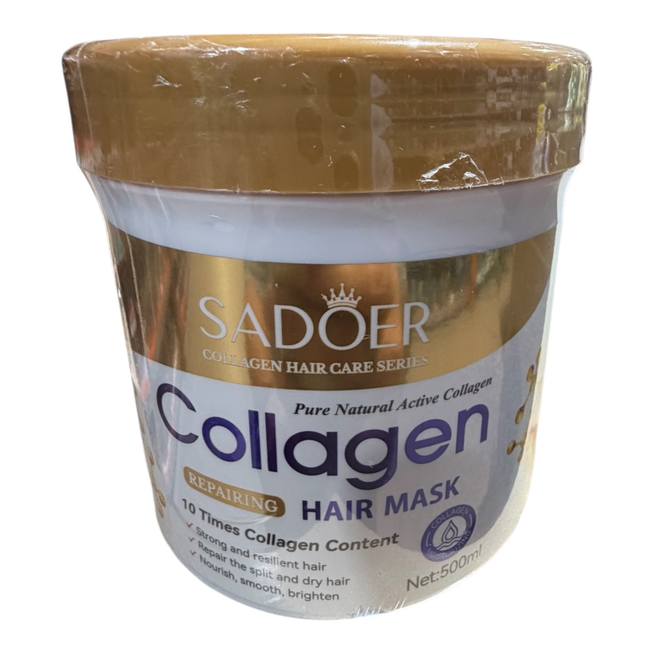 Sadoer Masca de par reparatoare cu colagen, 500 ml