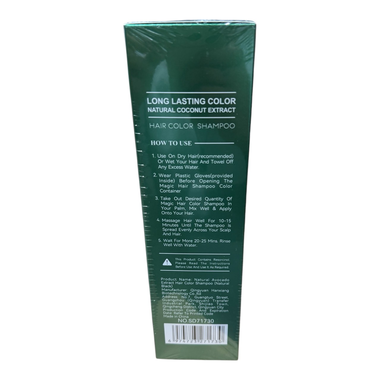 Sadoer Sampon Nuantator (Negru) cu extract natural de avocado, 400 ml - imagine 3