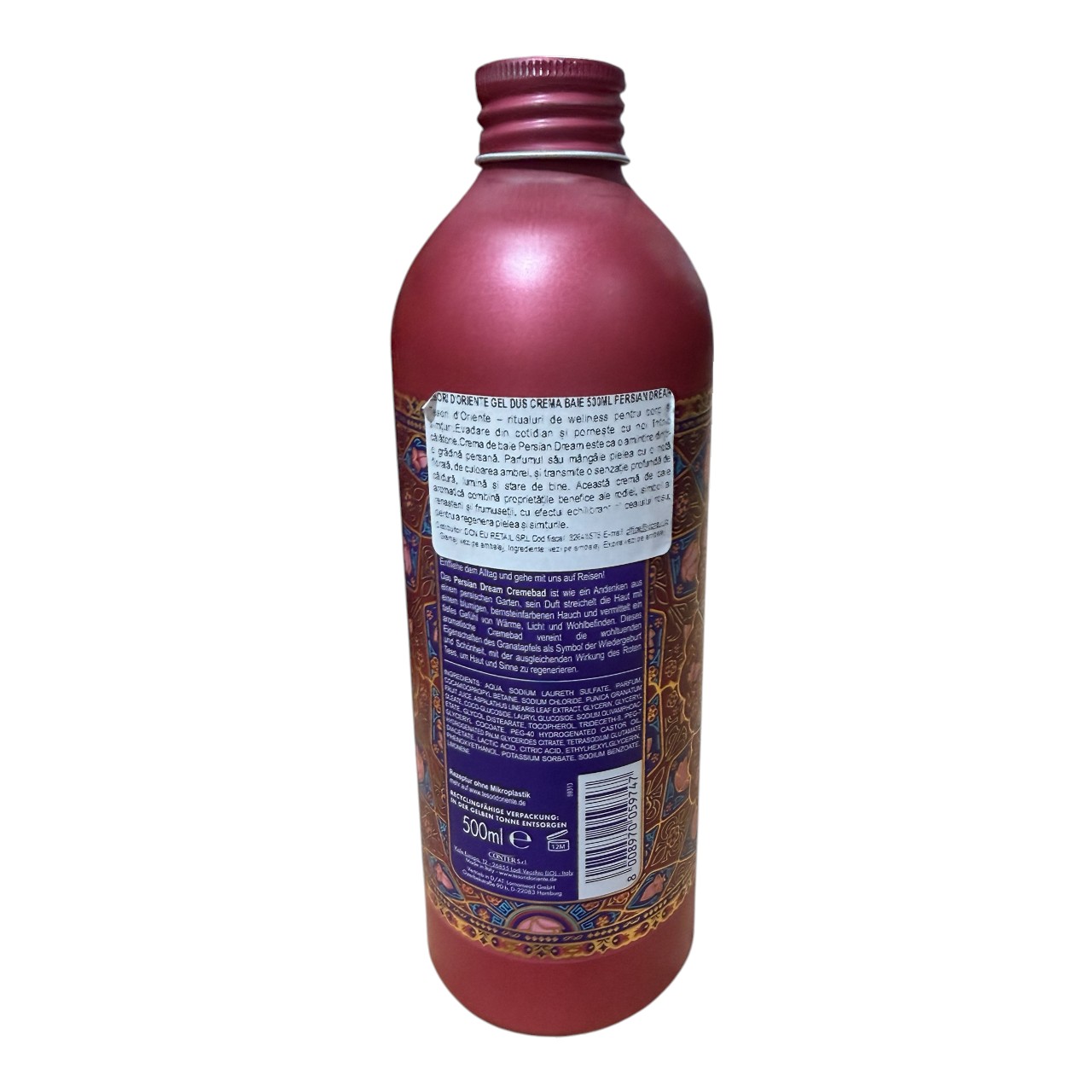 Tesori d'Oriente gel dus crema de baie (Persian Dream), 500 ml - imagine 2
