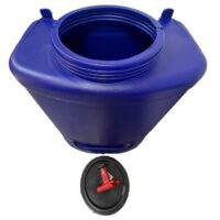 Canistra de perete din plastic cu robinet, 20 Litri