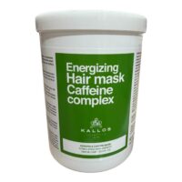 Kallos Energizing Masca de par (Keratin, Caffein), 1000 ml
