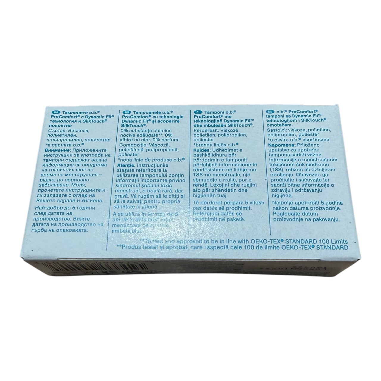 OB Tampoane interne ProComfort (Mini) , 16 buc - imagine 2