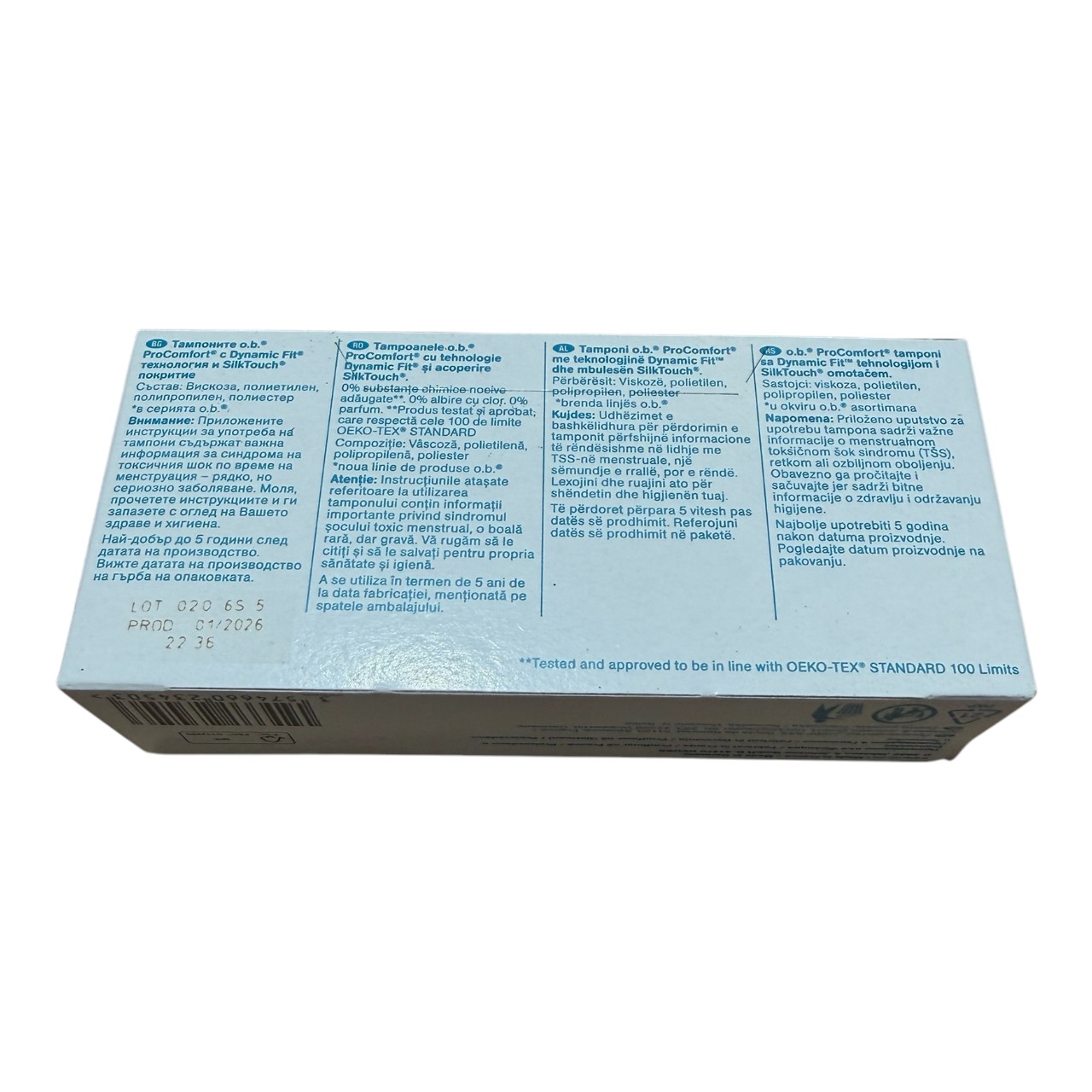 OB Tampoane interne ProComfort (Super) , 16 buc - imagine 2