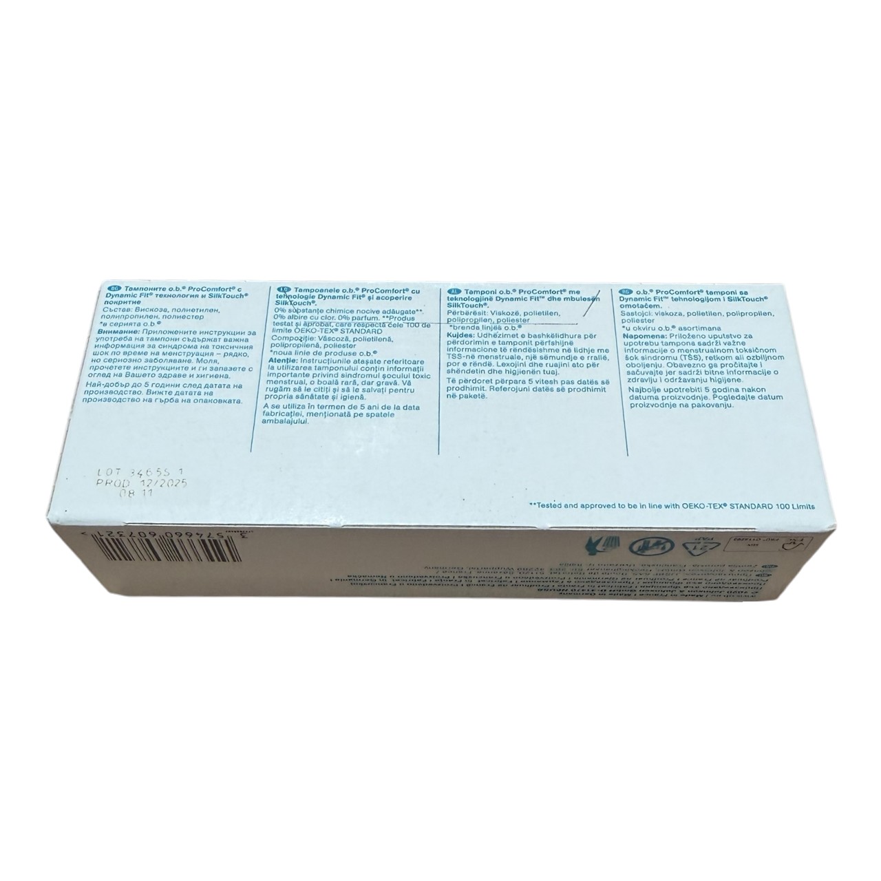 OB Tampoane interne ProComfort (Super Plus) , 16 buc - imagine 2