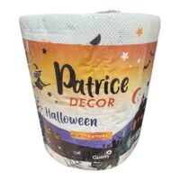 Patrice Decor Halloween Prosop bucatarie hartie, 4 straturi