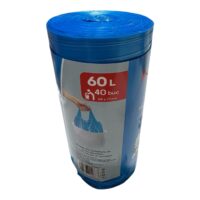 Safir Maxi Saci menajeri cu manere 60 litri parfumati (Iasomie), 40 bucati