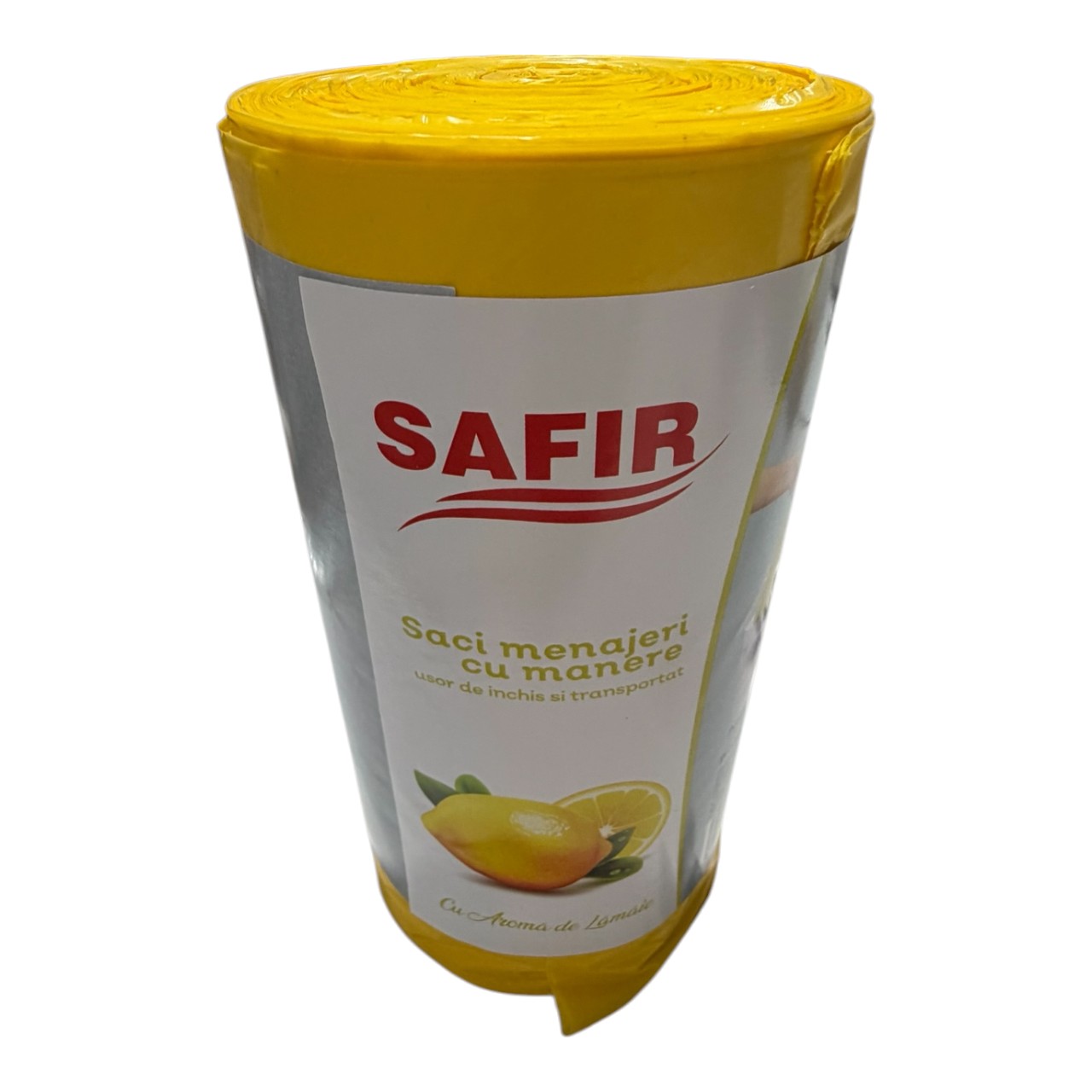 Safir Maxi Saci menajeri cu manere 60 litri parfumati (Lamaie), 40 bucati