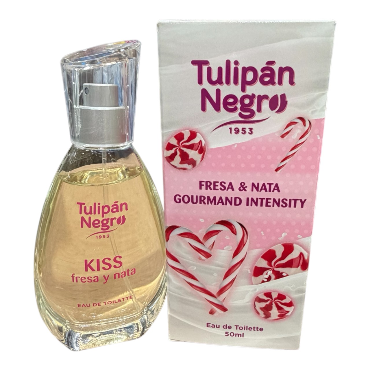Tulipan Negro Eau de Toilette Gourmand Intensity (Fresa & Nata), 50 ml