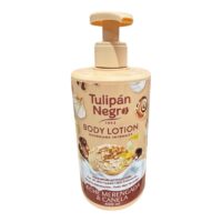 Tulipan Negro Lotiune/Crema Corp Leche Merengada & Canela cu pompita, 400 ml