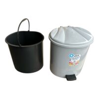 Cos Gunoi (GRI) din Plastic cu Pedala 5L (litri)